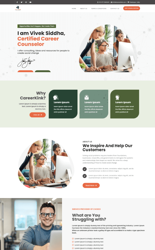 BlackCoders Website Designing Portfolio